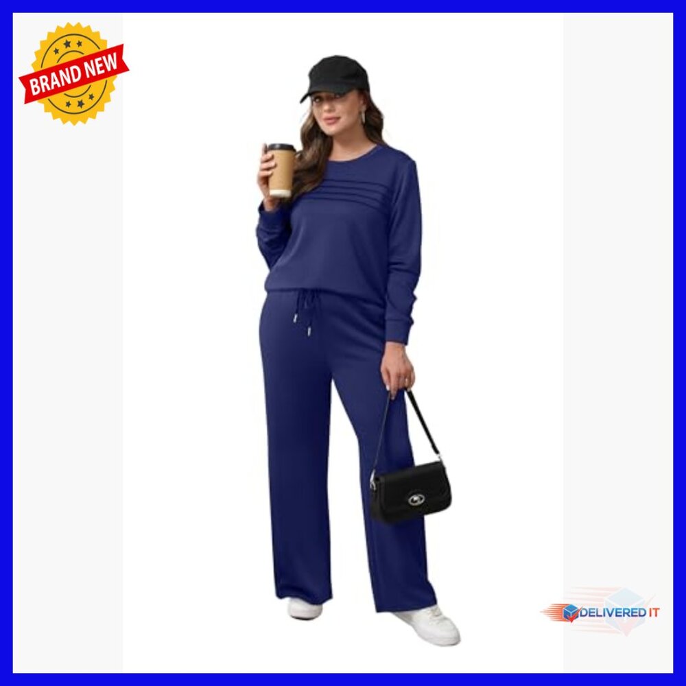 Medium 2-Piece Tracksuit Set, Polyester Rayon Spa… - image 3